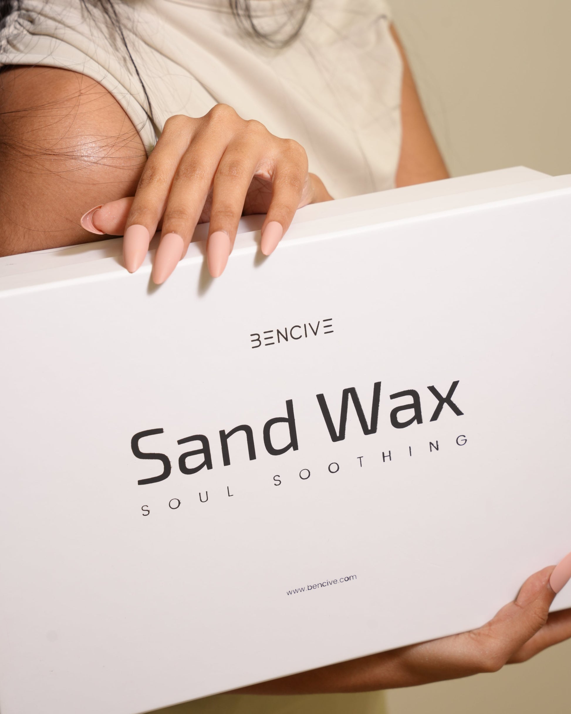 Sand wax + Fragrance oil (Eden Blush)