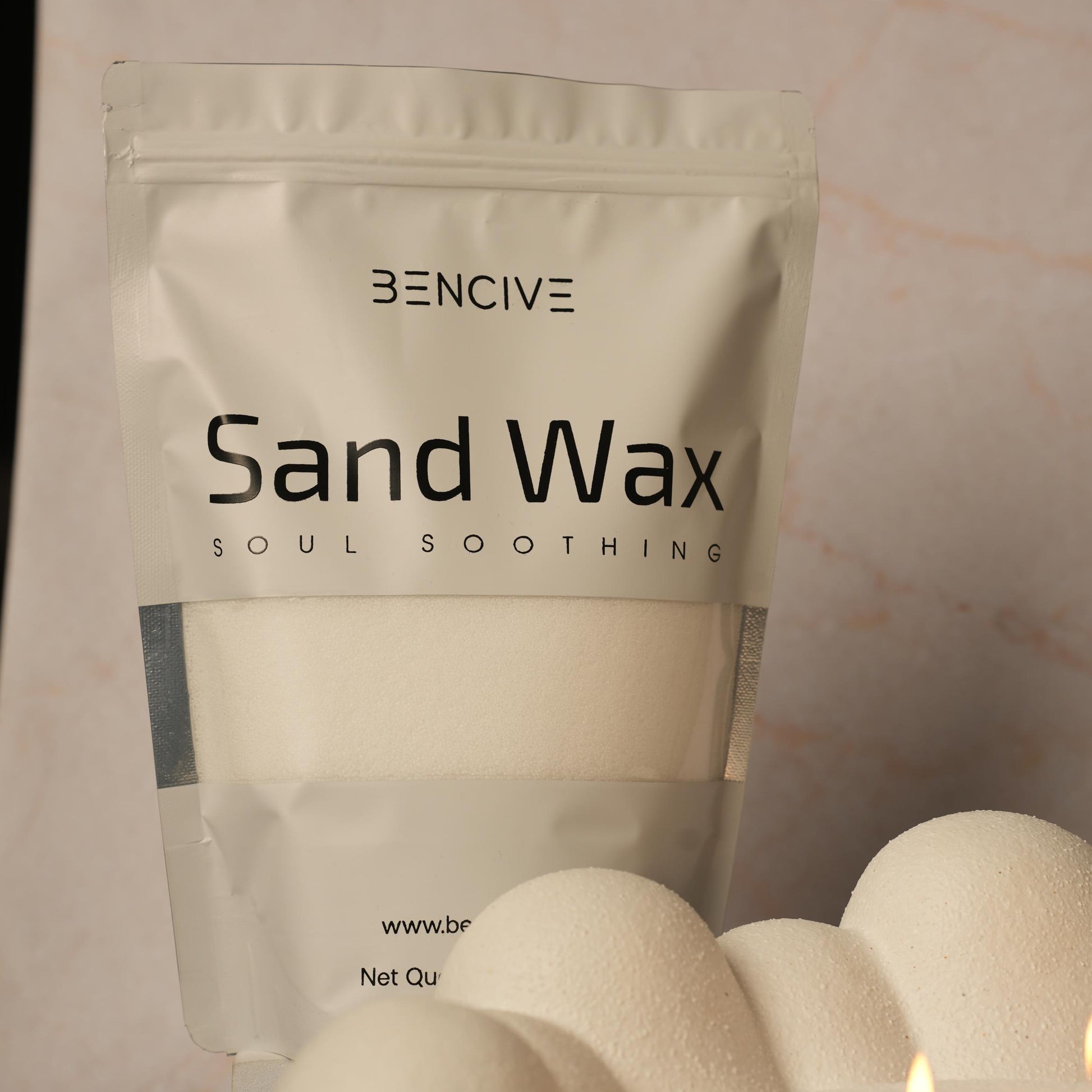 Sand wax + Fragrance oil (Eden Blush)