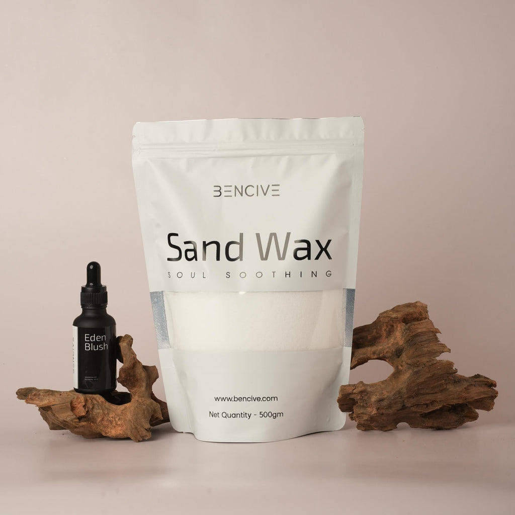 Sand wax + Fragrance oil (Eden Blush)