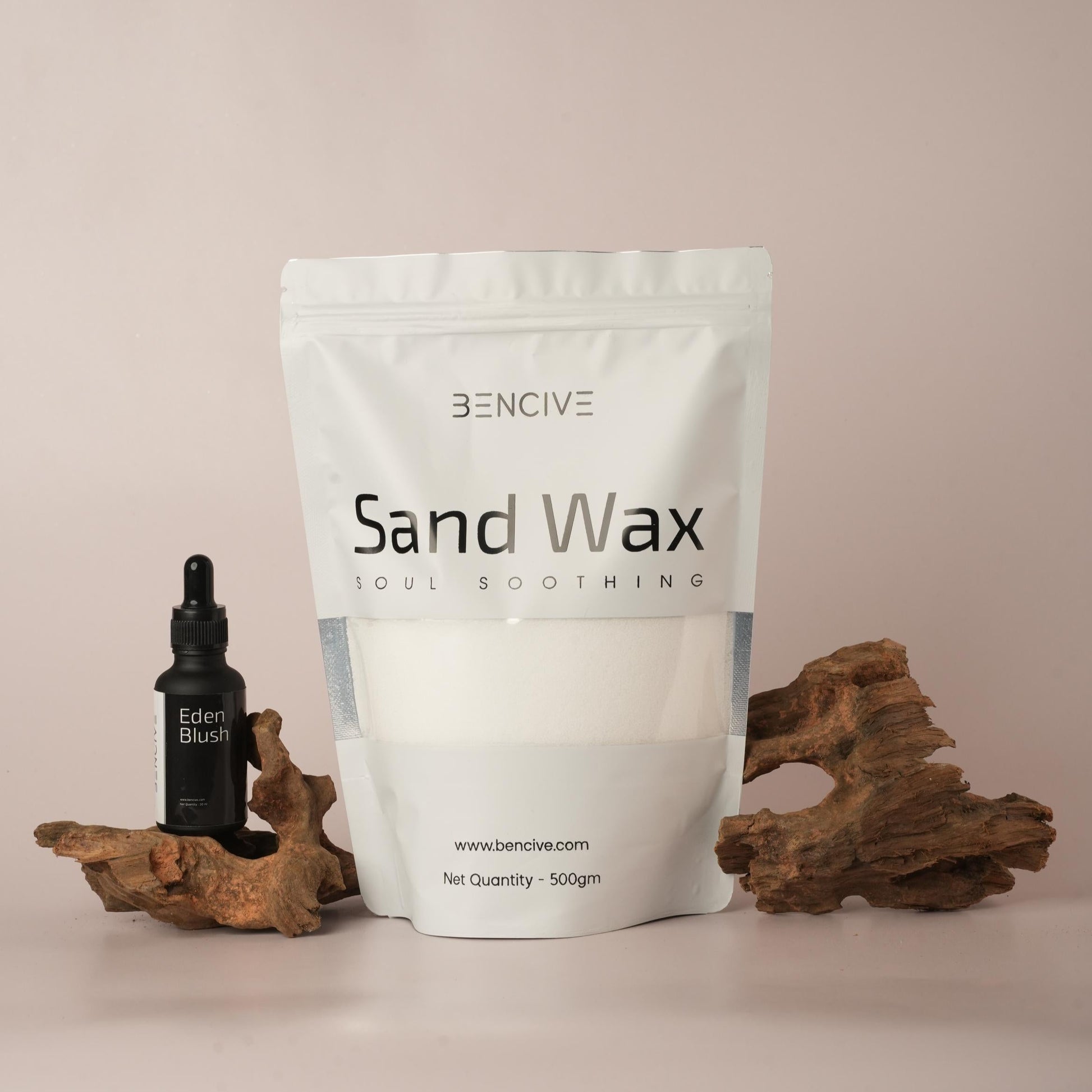Sand wax + Fragrance oil (Eden Blush)